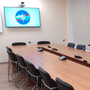 Проект по оснащению переговорной комнаты ФКУ Центр ГИМС МЧС России оборудованием для аудио и видеоконференций
